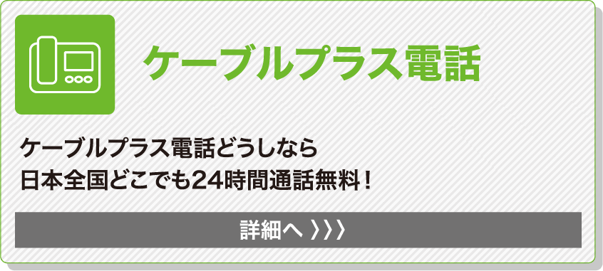 ケーブルプラス電話