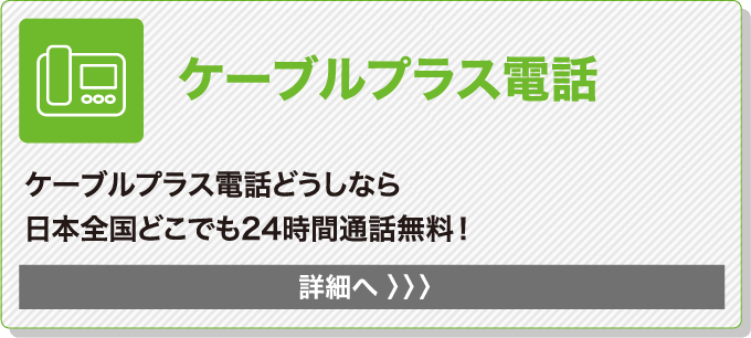 ケーブルプラス電話